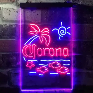 Corona Extra - Palm Tree Neon-Like LED Sign