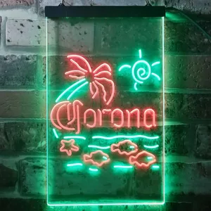 Corona Extra - Palm Tree Neon-Like LED Sign