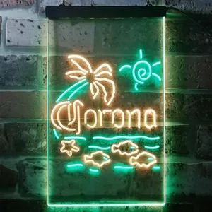 Corona Extra - Palm Tree Neon-Like LED Sign