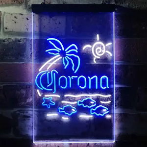 Corona Extra - Palm Tree Neon-Like LED Sign