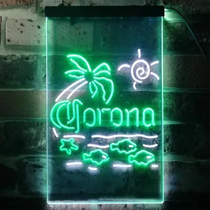 Corona Extra - Palm Tree Neon-Like LED Sign