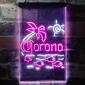 Corona Extra - Palm Tree Neon-Like LED Sign