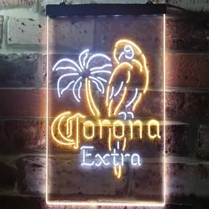 Corona Extra - Parrot Neon-Like LED Sign