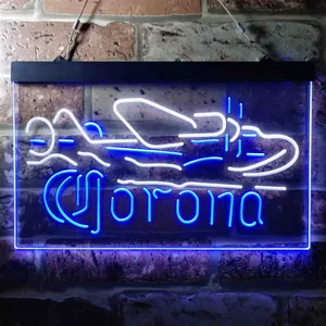 Corona Extra Seaplane 2 Neon-Like LED Sign