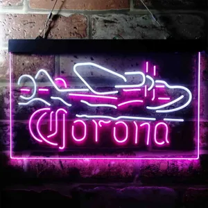 Corona Extra Seaplane 2 Neon-Like LED Sign