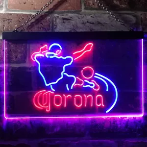 Corona Extra - Soccer 1 Neon-Like LED Sign