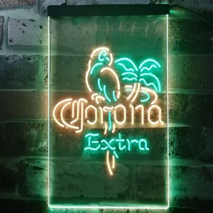 Corona Extra - Tropical Parrot 1 Neon-Like LED Sign