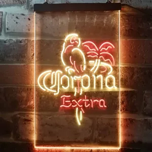 Corona Extra - Tropical Parrot 1 Neon-Like LED Sign