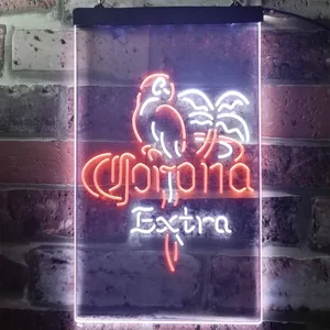 Corona Extra - Tropical Parrot 1 Neon-Like LED Sign