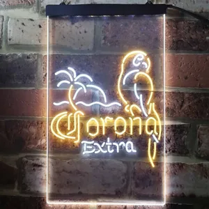 Corona Extra - Tropical Parrot 2 Neon-Like LED Sign