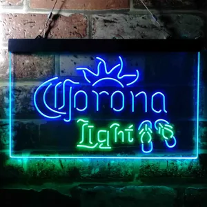 Corona Light Flip Flops Neon-Like LED Sign