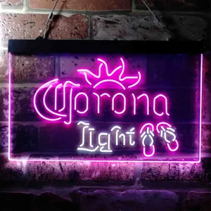 Corona Light Flip Flops Neon-Like LED Sign