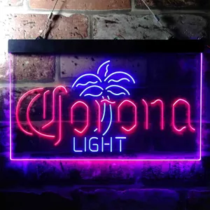 Corona Light Palm Tree Neon-Like LED Sign