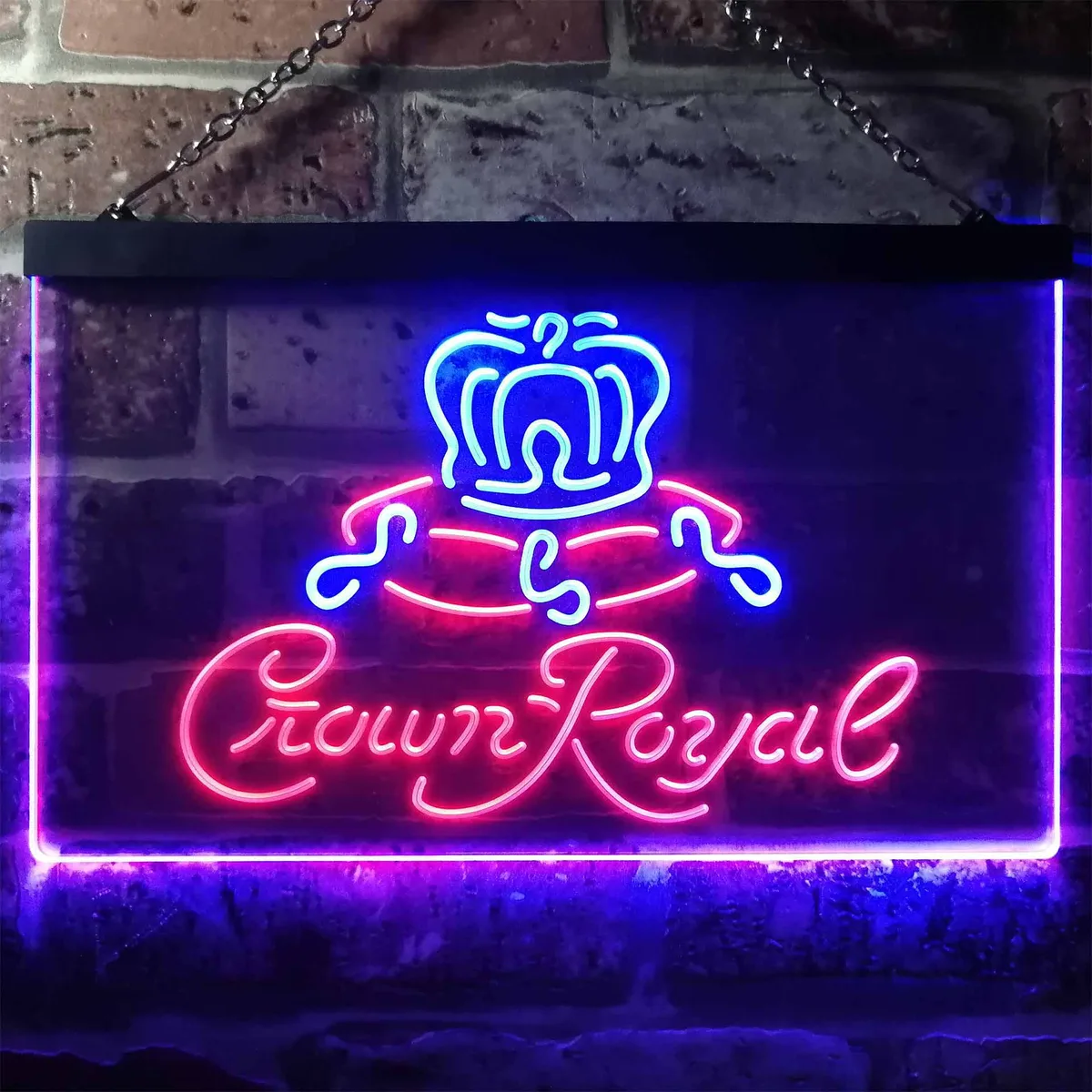 Crown Royal Logo 1 Neon-Like LED Sign