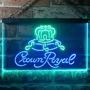 Crown Royal Logo 1 Neon-Like LED Sign