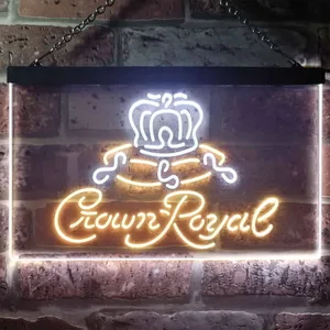 Crown Royal Logo 1 Neon-Like LED Sign