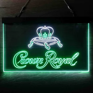 Crown Royal Logo 3 Neon-Like LED Sign