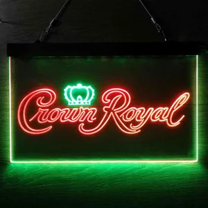 Crown Royal Logo Neon-Like LED Sign
