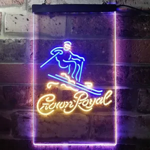 Crown Royal Ski Neon-Like LED Sign