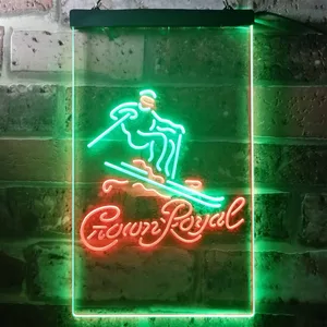 Crown Royal Ski Neon-Like LED Sign