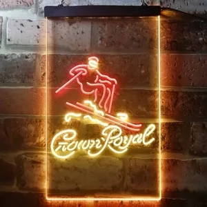 Crown Royal Ski Neon-Like LED Sign