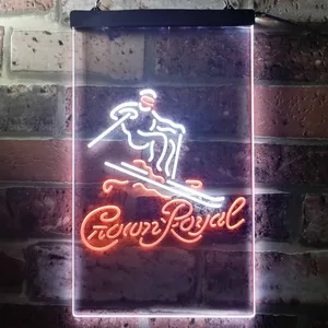 Crown Royal Ski Neon-Like LED Sign