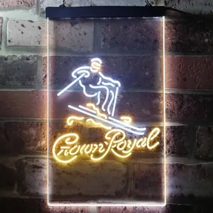 Crown Royal Ski Neon-Like LED Sign
