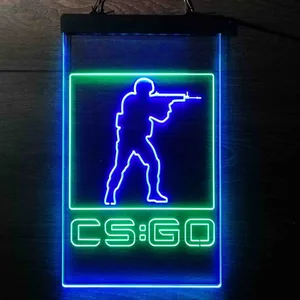 CS GO Shooter Neon-Like LED Sign