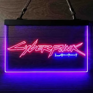 Cyberpunk 2077 Logo Neon-Like LED Sign