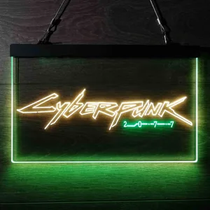 Cyberpunk 2077 Logo Neon-Like LED Sign