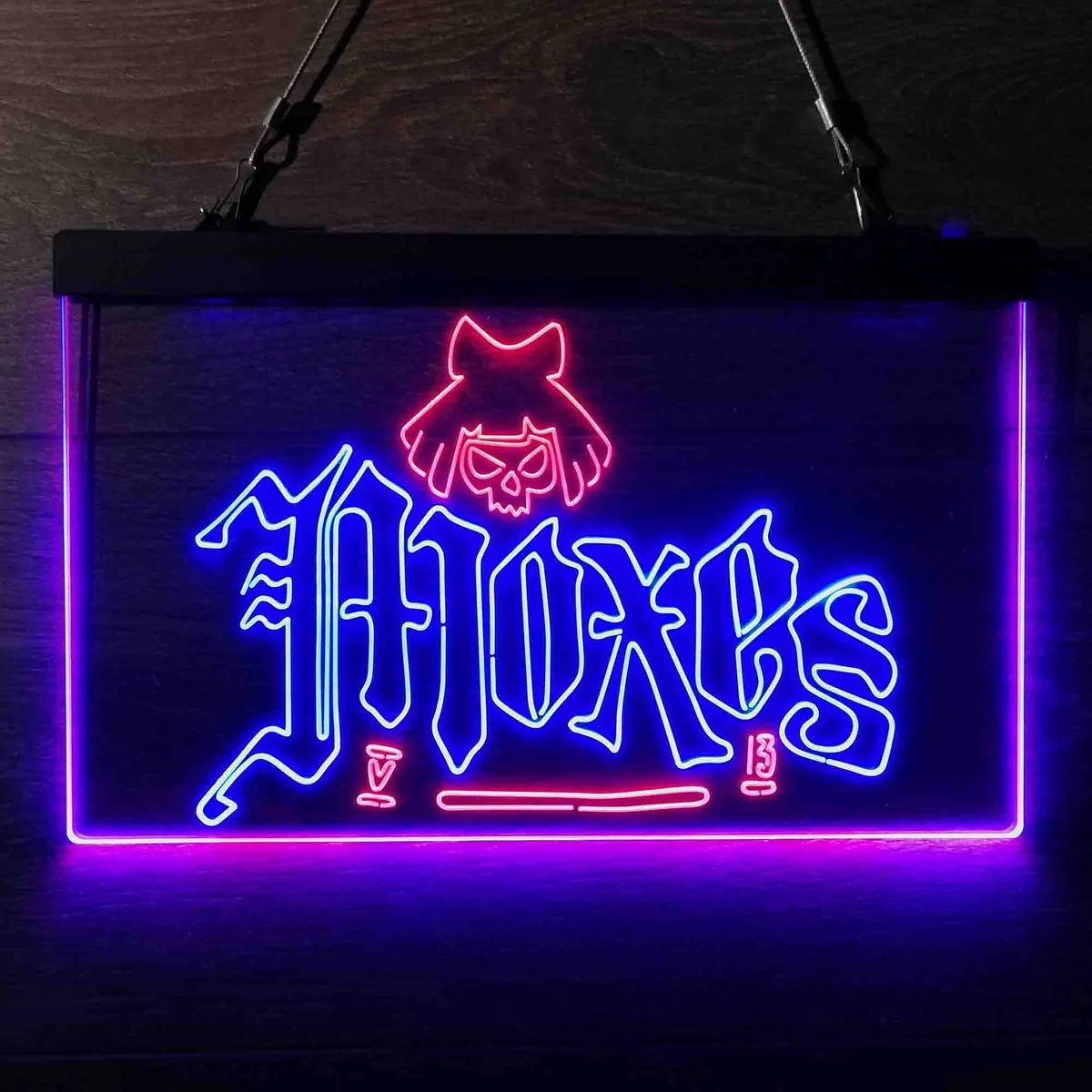 Cyberpunk 2077 Moxes Neon-Like LED Sign