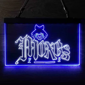 Cyberpunk 2077 Moxes Neon-Like LED Sign