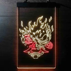 Cyberpunk 2077 Night City Samurai Neon-Like LED Sign