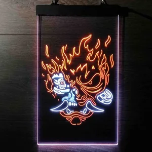 Cyberpunk 2077 Night City Samurai Neon-Like LED Sign