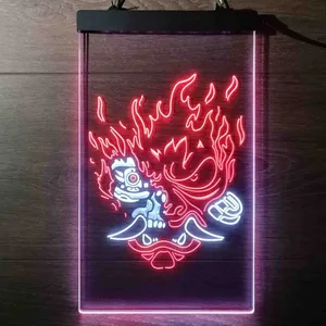 Cyberpunk 2077 Night City Samurai Neon-Like LED Sign