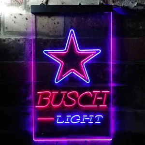 Dallas Cowboys Busch Light Neon-Like LED Sign