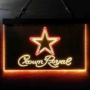 Dallas Cowboys Crown Royal Neon-Like LED Sign