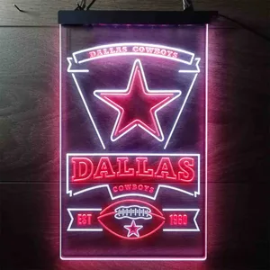 Dallas Cowboys EST 1960 Neon-Like LED Sign