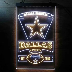 Dallas Cowboys EST 1960 Neon-Like LED Sign
