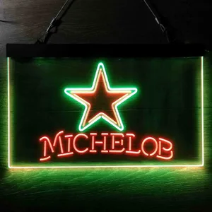 Dallas Cowboys Michelob Neon-Like LED Sign