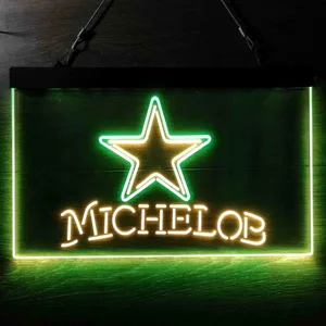 Dallas Cowboys Michelob Neon-Like LED Sign
