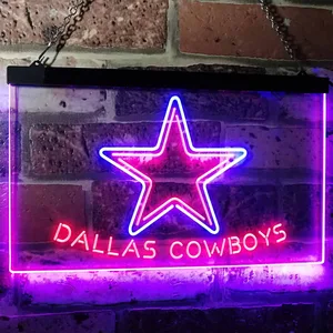 Dallas Cowboys Star Neon-Like LED Sign