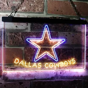 Dallas Cowboys Star Neon-Like LED Sign