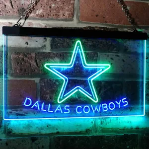Dallas Cowboys Star Neon-Like LED Sign