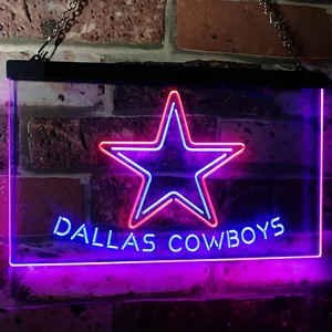 Dallas Cowboys Star Neon-Like LED Sign