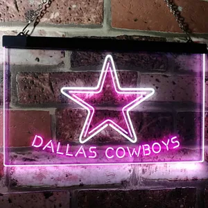 Dallas Cowboys Star Neon-Like LED Sign