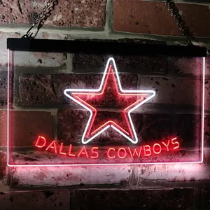 Dallas Cowboys Star Neon-Like LED Sign