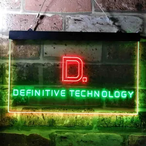 Definitive Technology Logo Neon-Like LED Sign