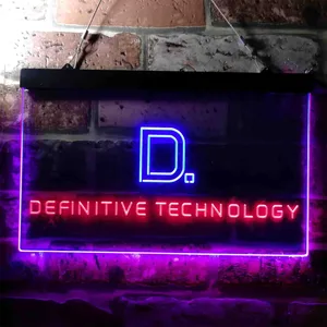 Definitive Technology Logo Neon-Like LED Sign