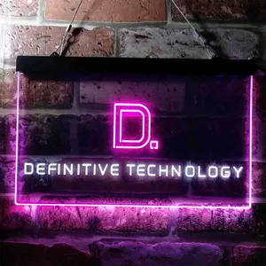 Definitive Technology Logo Neon-Like LED Sign